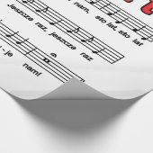 Papier Cadeau Lat de Sto ! Chanson (Coin)