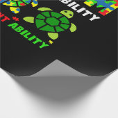 Papier Cadeau L'autisme n'est pas une Sensibilisation sur l'auti (Coin)