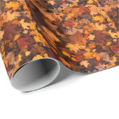 Papier Cadeau l'automne (Coin rond)