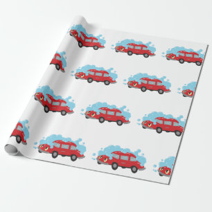 Papier Cadeau Lavage de voiture