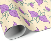 Papier Cadeau Lavande Bleu, Dilly Dilly (Coin rond)
