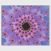 Papier Cadeau Lavande et oeil rose (Plat)