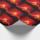 Papier Cadeau Lave chaude de volcan Costa Rica 1991 (Coin)