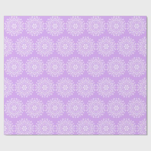 Papier Cadeau Lavender Mandala (Plat)