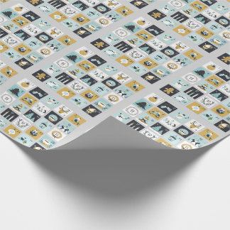 Papier Cadeau L'avènement de Noël