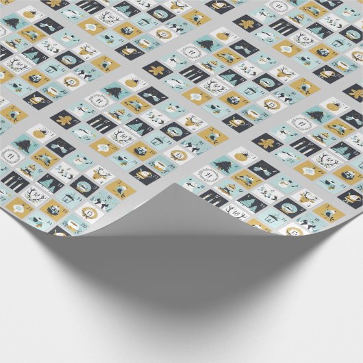 Papier Cadeau L'avènement de Noël (Coin)