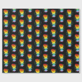 Papier Cadeau L'Avenir Est Également Élevé D'Un Poing (Plat)