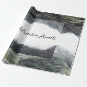 Papier Cadeau L'aventure attend (Déroulé)