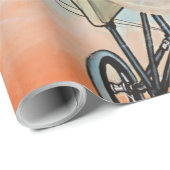 Papier Cadeau "L'avion de Noël" par Jenny Nystrom (Coin rond)