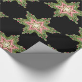 Papier Cadeau Layla Magical Snowflake Noël victorien (Coin)