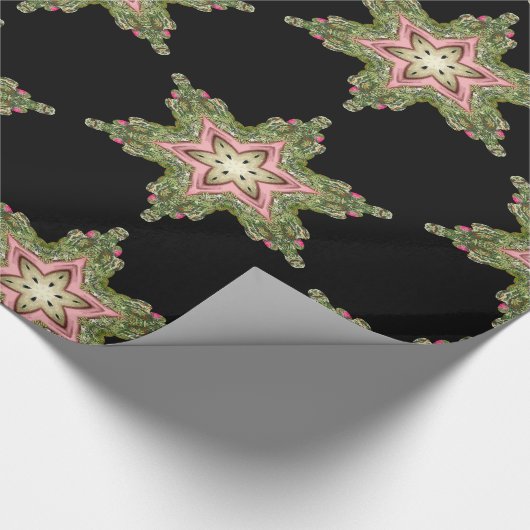Papier Cadeau Layla Magical Snowflake Noël victorien (Coin)
