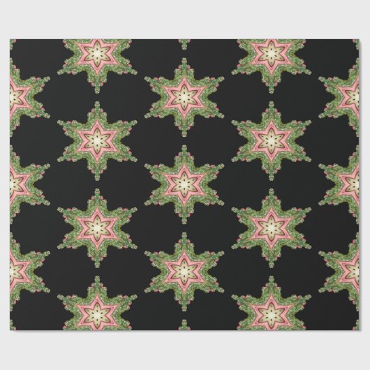 Papier Cadeau Layla Magical Snowflake Noël victorien (Plat)