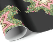 Papier Cadeau Layla Magical Snowflake Noël victorien (Coin rond)