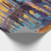 Papier Cadeau ldp COLOSSEUM Rome - par nuit - (Coin)