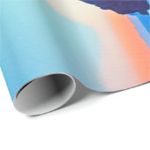 Papier Cadeau ldp POSITANO Côte Amalfi - coucher de soleil pris (Coin rond)