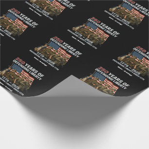 Papier Cadeau Le 250e anniversaire de la parade militaire du dra