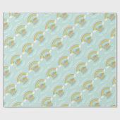 Papier Cadeau Le Baby shower Ark Boho de Noah (Plat)