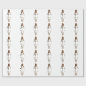 PAPIER CADEAU LE BAISER (Plat)