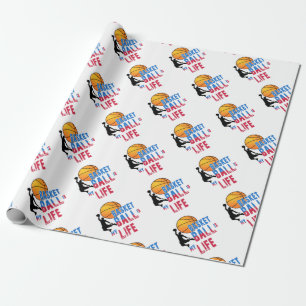 Papier Cadeau Le basket-ball est ma vie