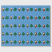 Papier Cadeau Le bébé de Leslie Patricelli choisit un arbre de N (Plat)