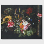 Papier Cadeau Le bouquet de fleurs de Maria van Oosterwyck (Plat)