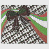 Papier Cadeau Le Bow de Noël - (Plat)