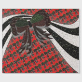 Papier Cadeau Le Bow de Noël - (Plat)