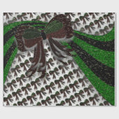 Papier Cadeau Le Bow de Noël - (Plat)