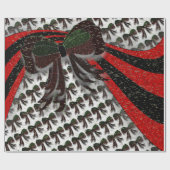 Papier Cadeau Le Bow de Noël - (Plat)