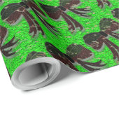 Papier Cadeau Le Bow de Noël - (Coin rond)