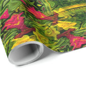 Papier Cadeau Le Cactus de Noël....... (Coin rond)