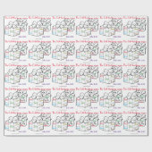 Papier Cadeau Le cadeau qui ne cesse de donner JÉSUS (Plat)