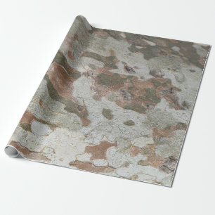 Papier Cadeau Le camouflage de l'arbre de l'avion ressemble à un