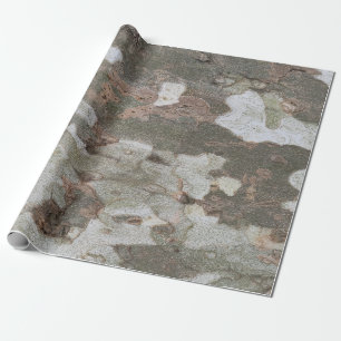Papier Cadeau Le camouflage de l'arbre de l'avion ressemble à un