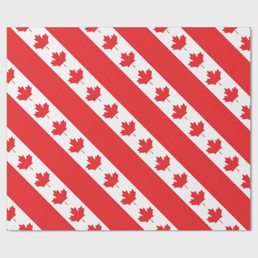 Papier Cadeau Le Canada (Plat)
