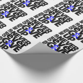 Papier Cadeau Le cancer du rectum abandonnent jamais jamais (Coin)