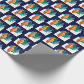 Papier Cadeau LE CÉLESTIEL - Chow - Papier à envelopper (Coin)