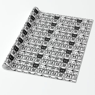 PAPIER CADEAU LE CHATS M30W 8 BITS