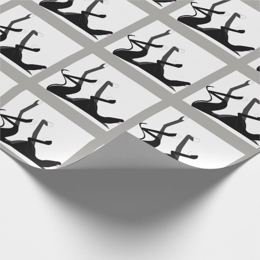 Papier Cadeau Le chien de Roaching (Coin)