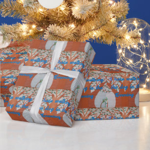 Papier Cadeau "Le chien du soir marche effrayant" - Je déteste m