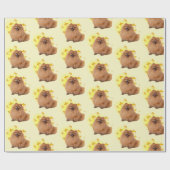 Papier Cadeau Le chien pekingese de long Haired est une étoile (Plat)