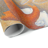 Papier Cadeau Le cirque de Georges Seurat 1891 (Coin rond)