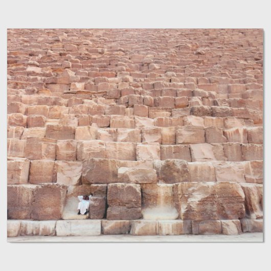 Papier Cadeau Le complexe pyramidal de Gizeh. Aussi appelé Giza  (Plat)