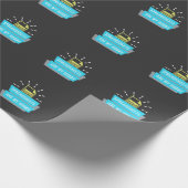 Papier Cadeau Le comptable Hobby sont des feuilles de calcul (Coin)