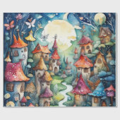 Papier Cadeau Le conte de fées dans le papier d'enveloppement de (Plat)