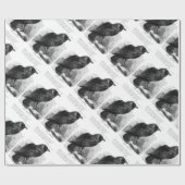 Papier Cadeau Le Corbeau par Edgar Allen Poe (Plat)