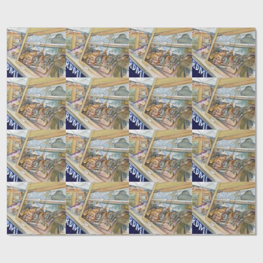 Papier Cadeau Le côté ensoleillé de la folie (Plat)