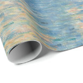 Papier Cadeau Le coucher du soleil des Chambres de Claude Monet (Coin rond)