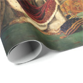 Papier Cadeau Le couronnement de Napoléon par Jacques-Louis Davi (Coin rond)