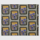 Papier Cadeau Le cri (Plat)